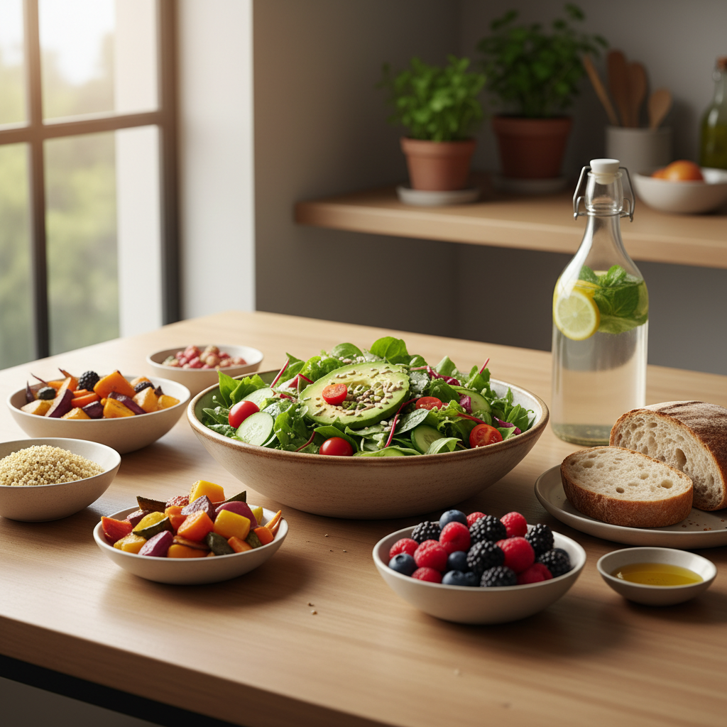 Növényi étrend szimbolizáló kép